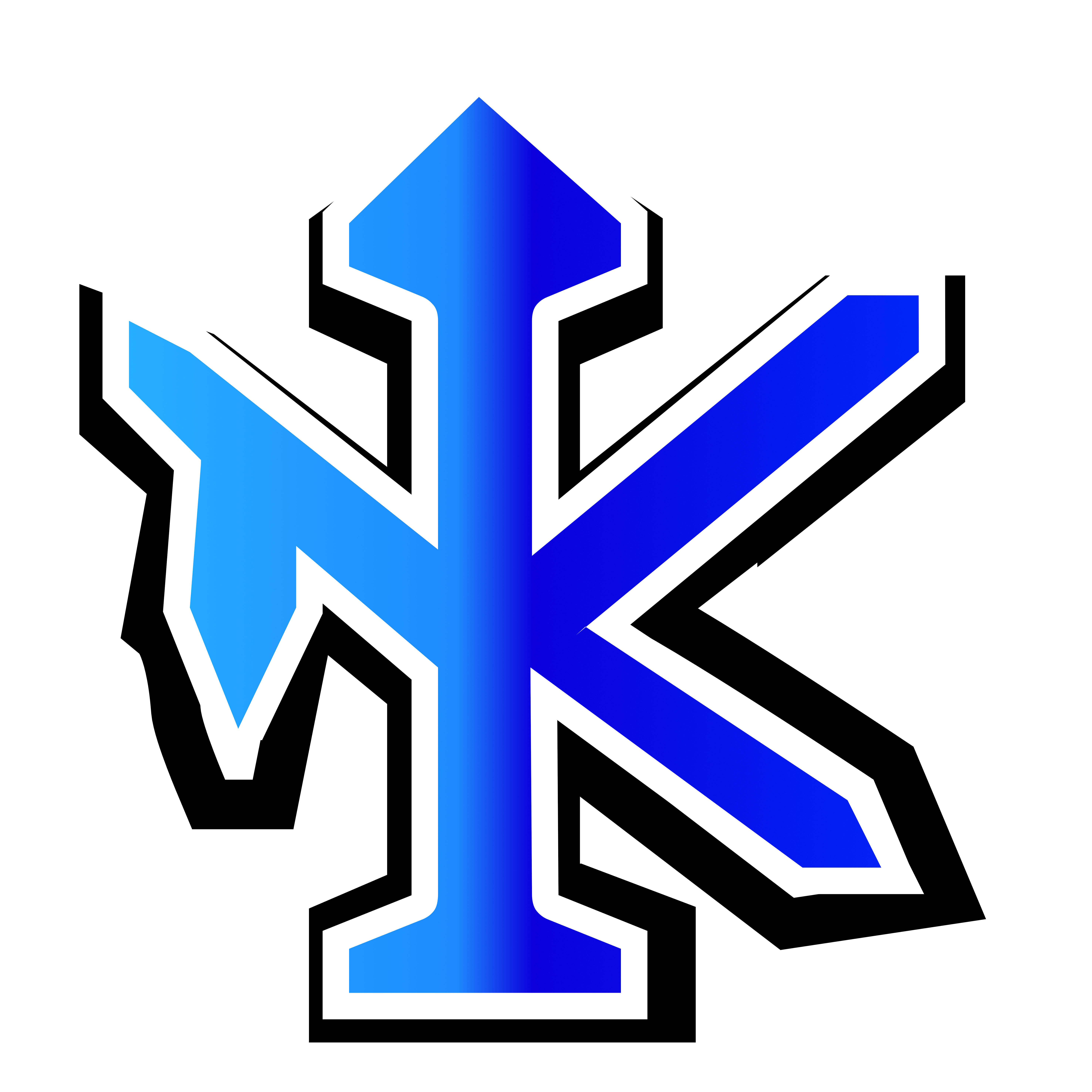 Blue logo