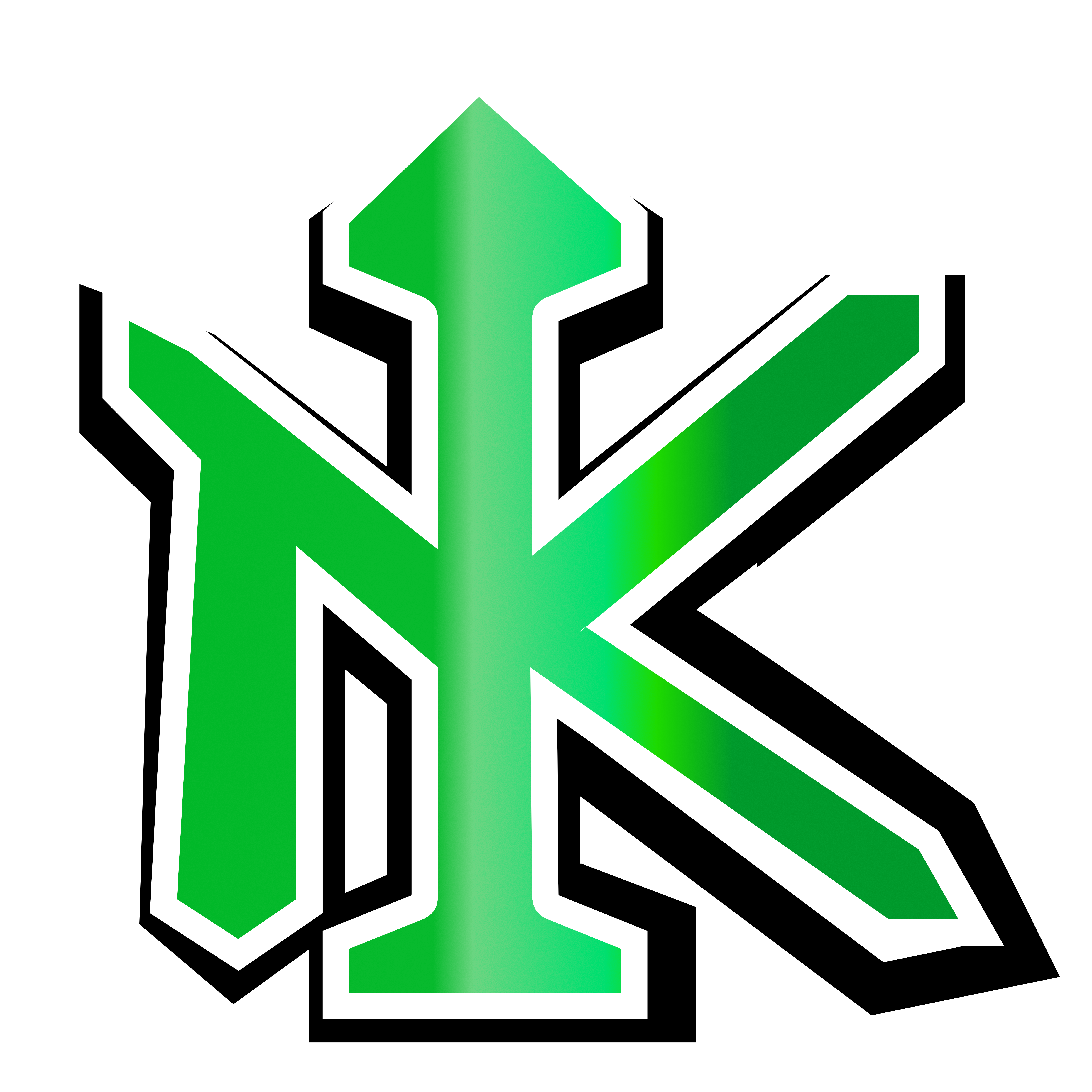 Green long logo